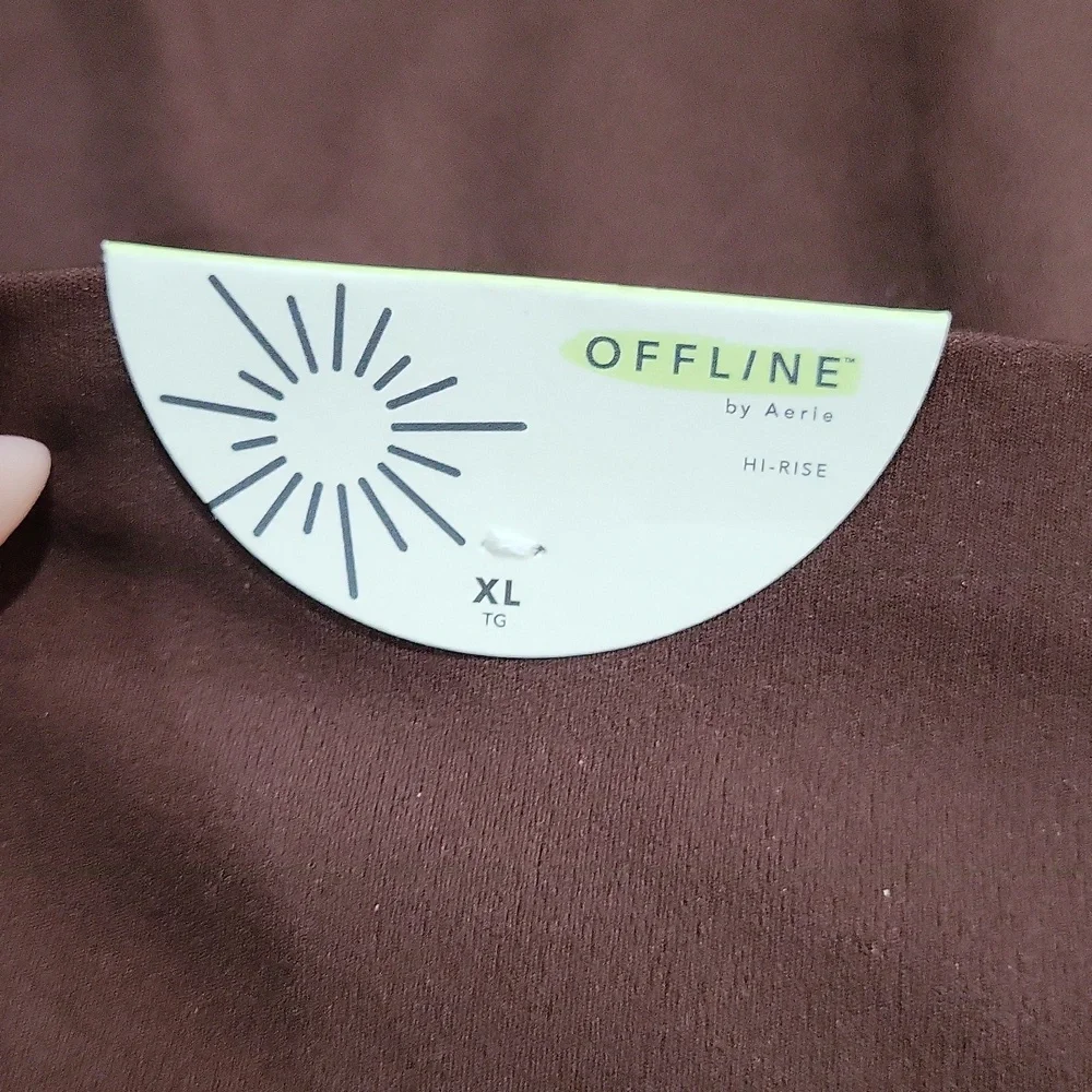 OFFLINE By Aerie Real Me High Waisted Crossover Flare Legging - Picture 10 of 10